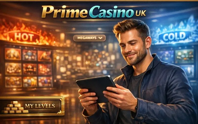 Prime Casino mobile app hero banner