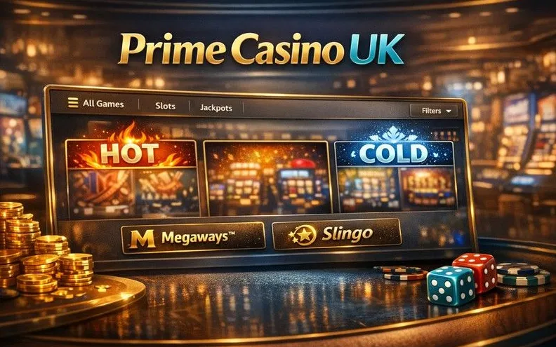 Prime Casino UK homepage hero banner