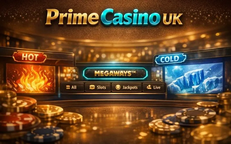 Prime Casino login page banner